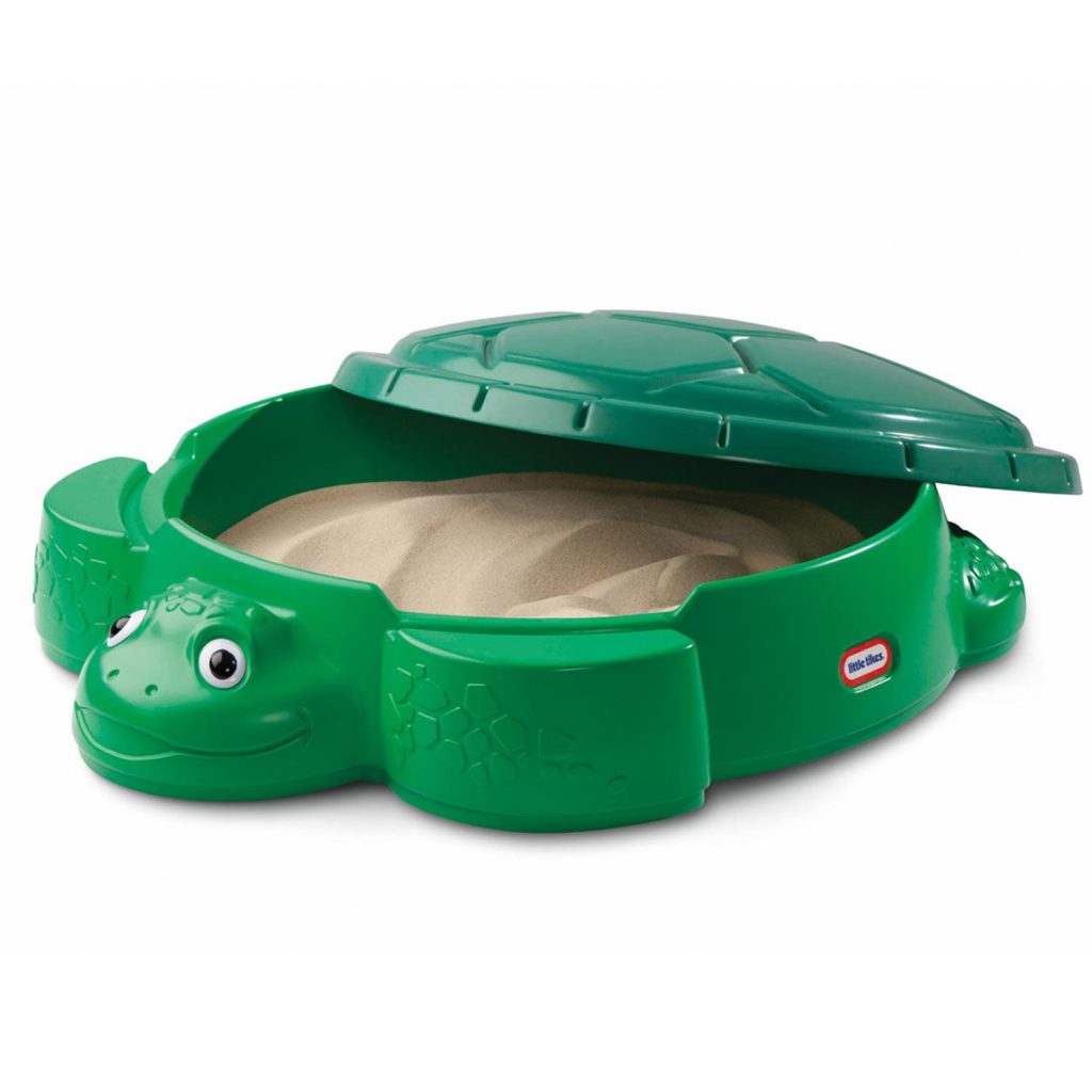 kids turtle sandbox