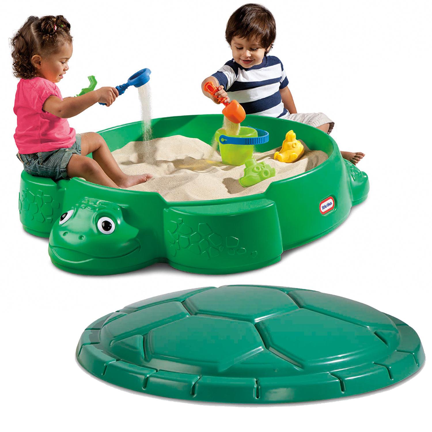 Classic Turtle Sandbox With Removable Cover Little Tikes   5138 