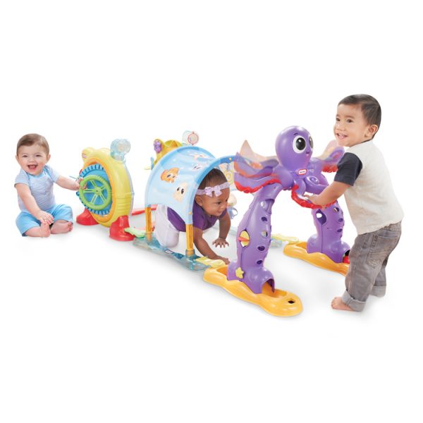 Kids Playing Lil Ocean Explorer 3-in-1 Adventure Course