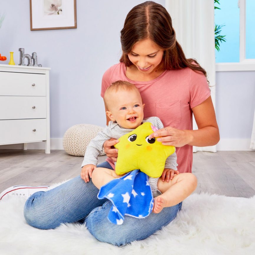 little baby bum musical cuddlers twinkle star plush