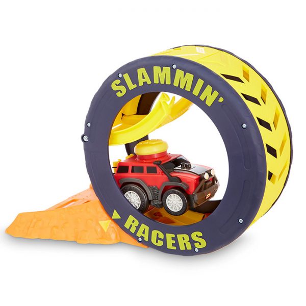 Slammin Racers Turbo Tire Playset Zoom