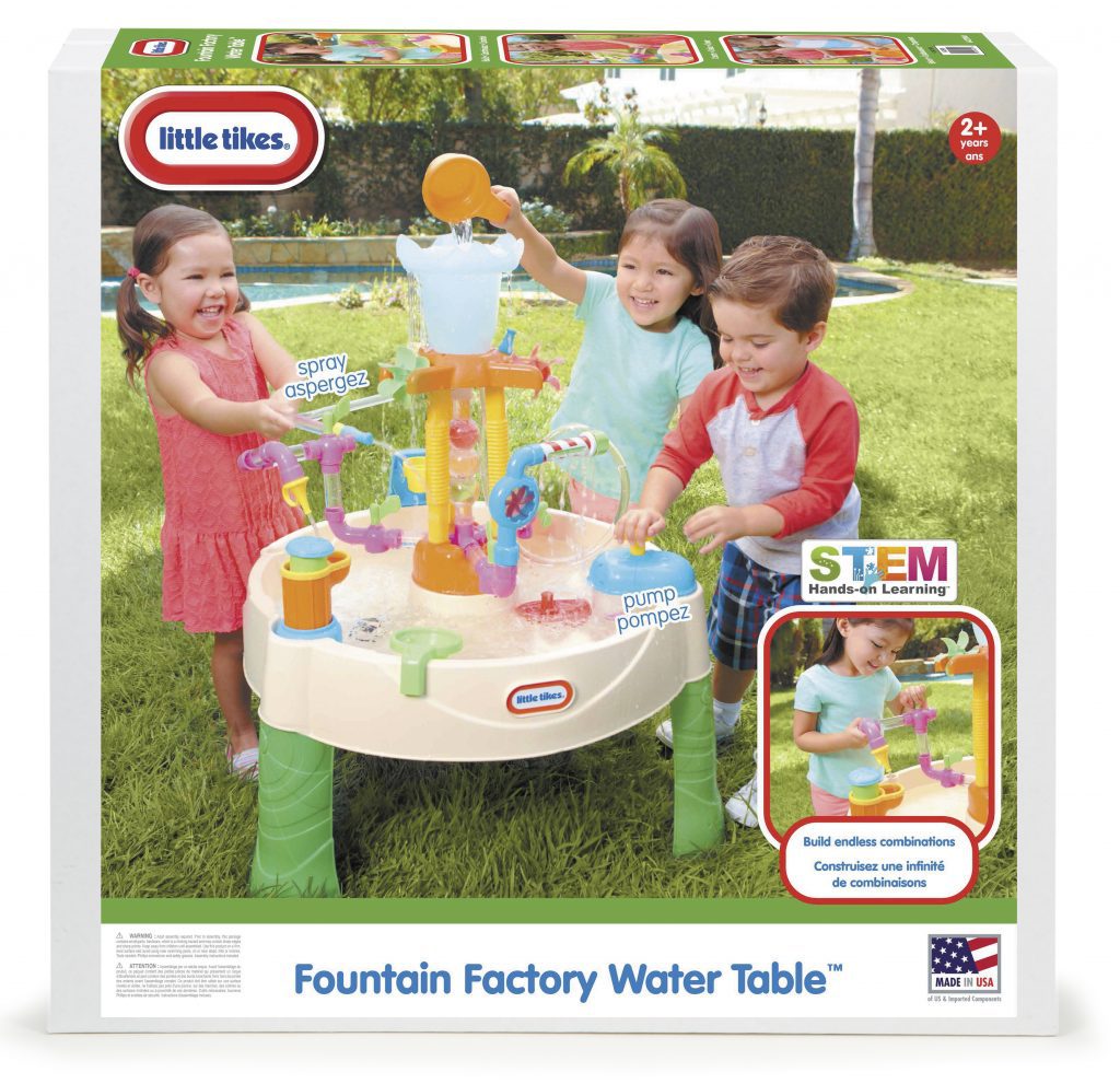 fountain factory water table instructions