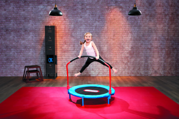 Trampoline toddler outdoor play equipment