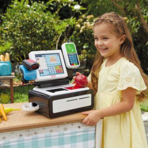 Kids realistic cash register toy