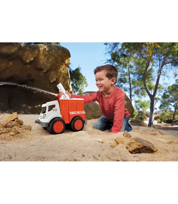 Dirt Digger Real Working Fire Truck - Image 4